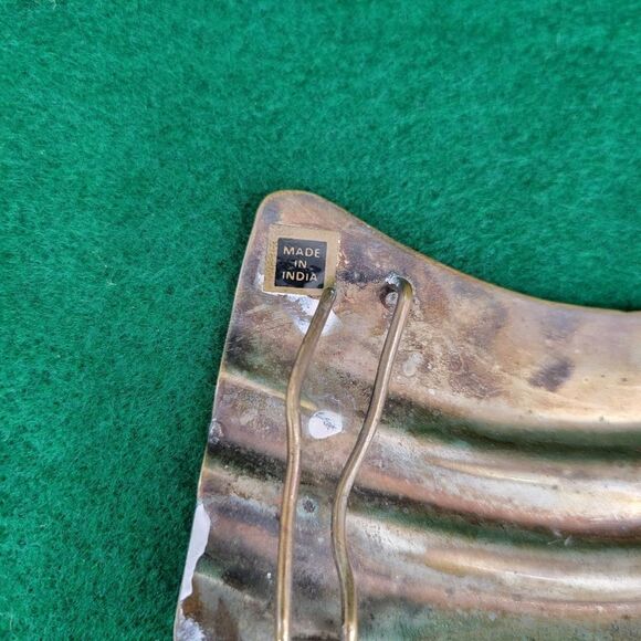 Vintage Silver toned Belt slide - Picture 3 of 4